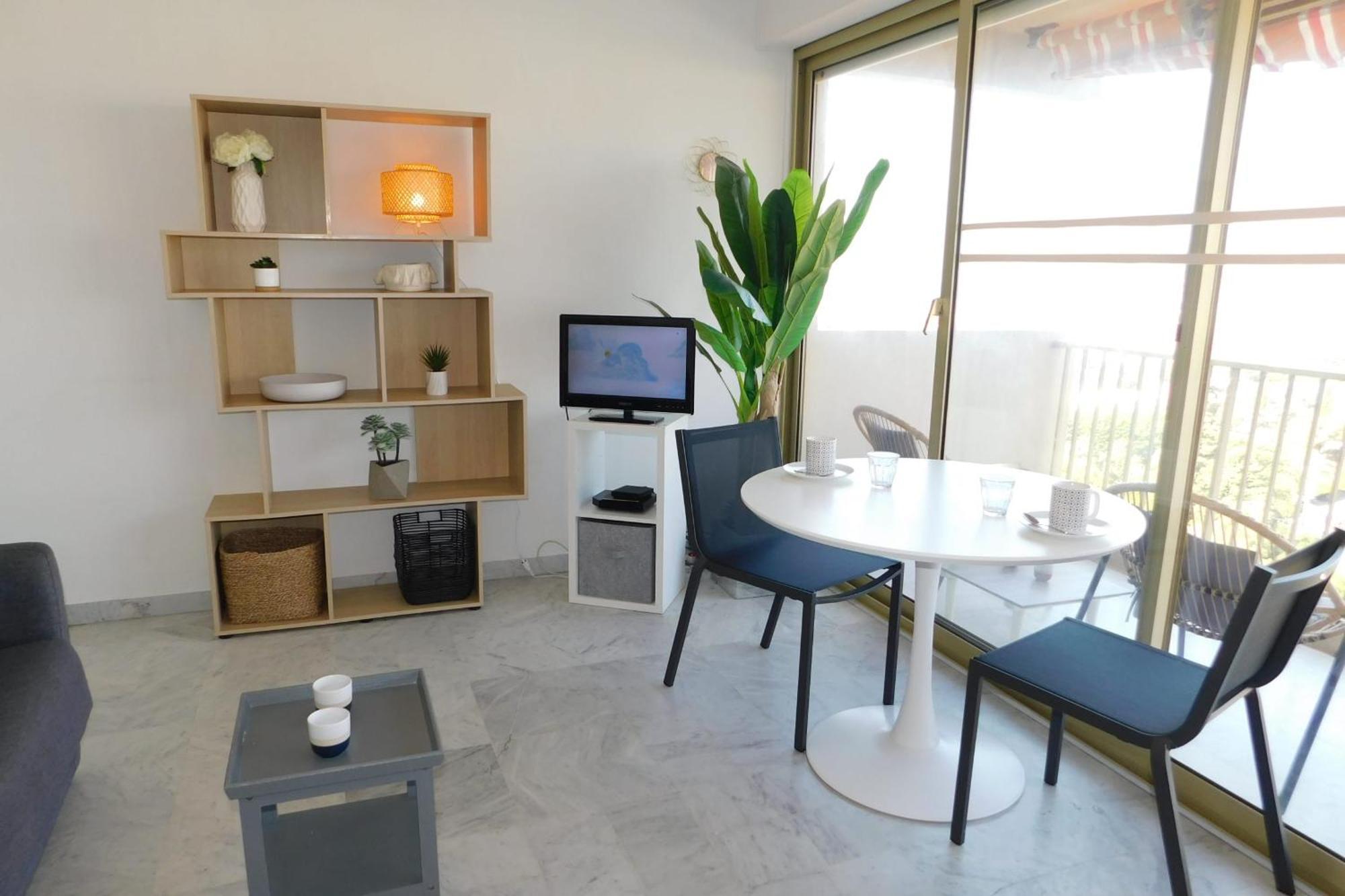 Appartamento Charming T2 Eden Park With Swimming Pool Private Parking Juan-les-Pins Esterno foto